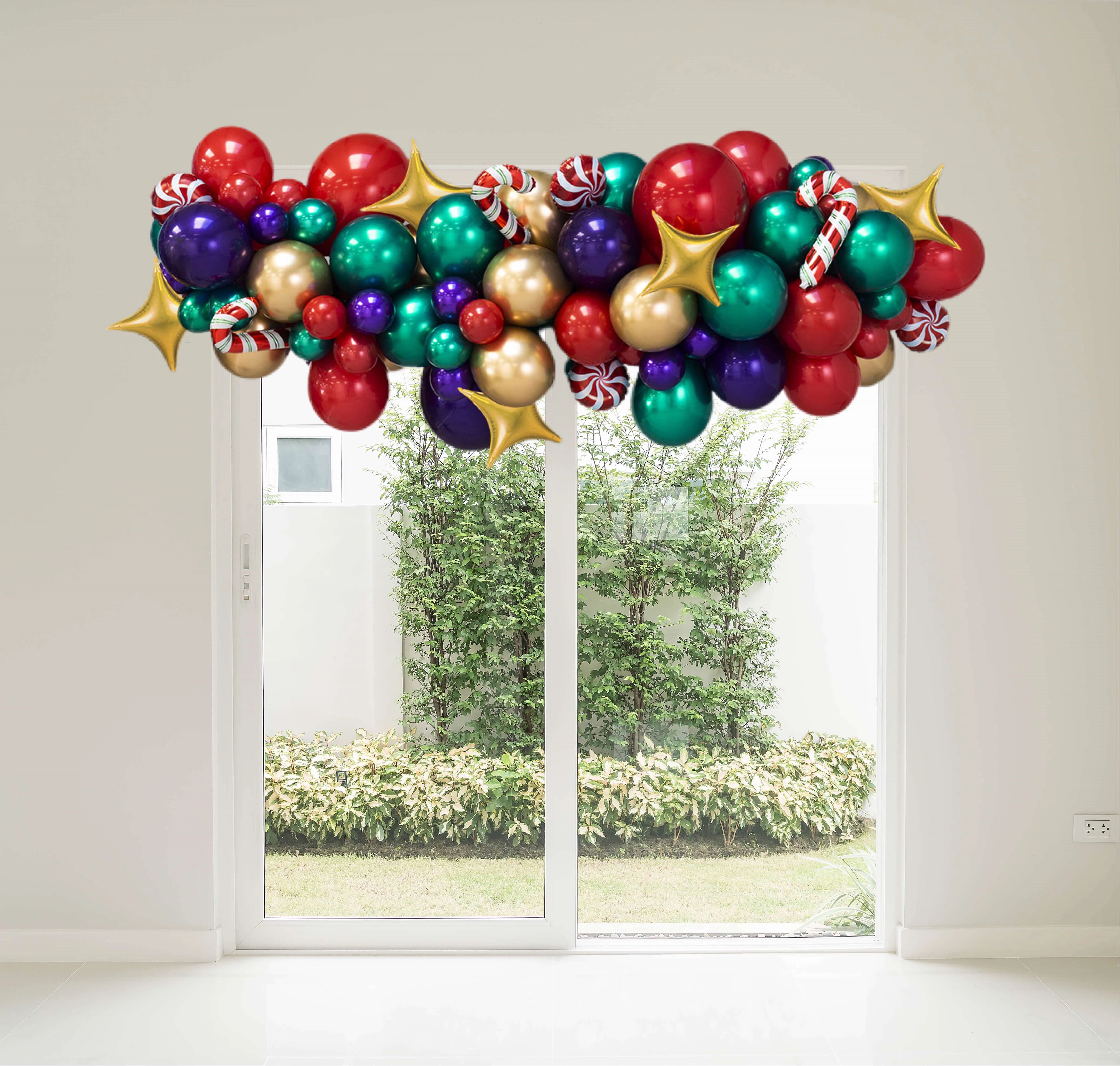Deluxe Horisontal balloon garland